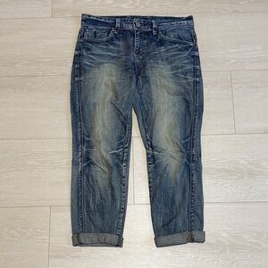 3/$10 Et Boîte Women's Relaxed Denim Cropped Capri Jeans